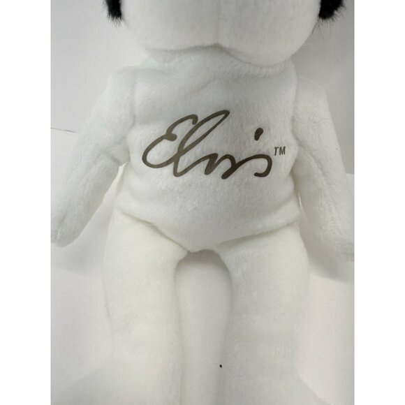 Ty Beanie Baby Viva Las Beanies the Elvis Bear Plush 2008 Walgreen's Exclusive - Picture 3 of 12
